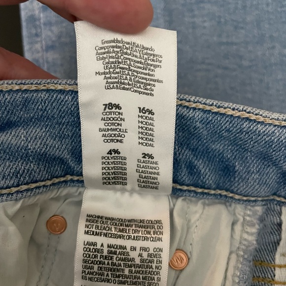 NWT MOTHER jeans Insider Crop Step Frey Limited Edition Wash Size 34 - Picture 15 of 16